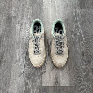 P448 Sneakers in Gray and Mint